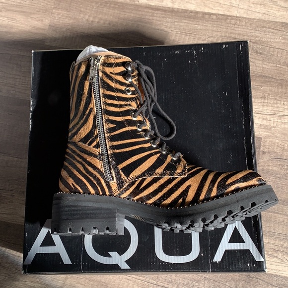 AQUA PRIVATE LABEL LEATHER JAX CLOSEDTOEANKLE BOOT - Picture 6 of 7